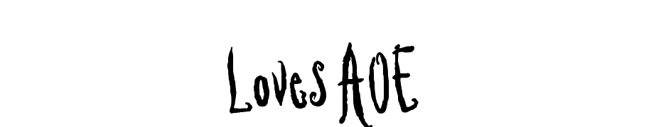 Lovesick AOE cкачати шрифт безкоштовно